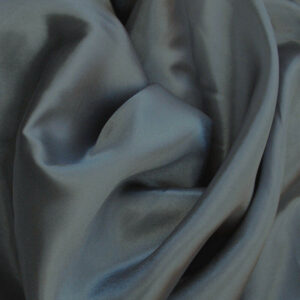 Plain Satin Fabric - Dark Grey