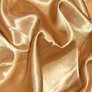 Plain Satin Fabric - Gold