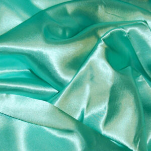 Plain Satin Fabric - Mint Green