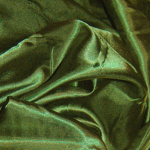 Plain Satin Fabric - Olive Green