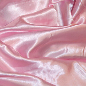 Plain Satin Fabric - Pale Pink