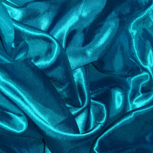 Plain Satin Fabric - Teal
