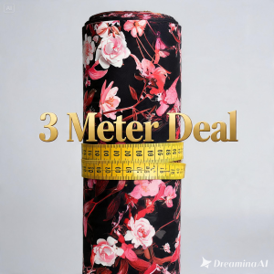 3 Meter Deal Dressmaking Fabric