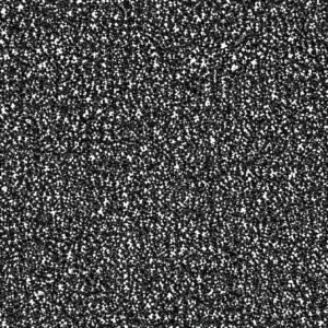 Chunky Glitter On Cotton Drill Fabric - Black