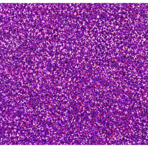 Chunky Glitter On Cotton Drill Fabric - Purple