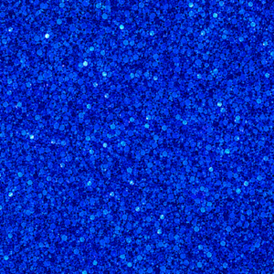 Chunky Glitter On Cotton Drill Fabric - Royal Blue