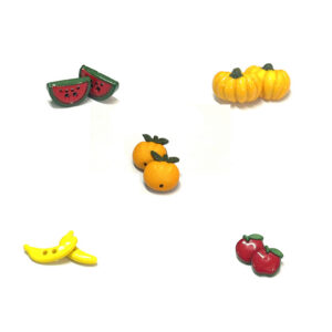 Funky Fruit Design Shank Buttons