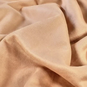 Nude Pink Faux Suede Super Soft Fabric